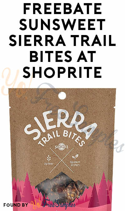 FREEBATE SunSweet Sierra Trail Bites at ShopRite (Ibotta Required)