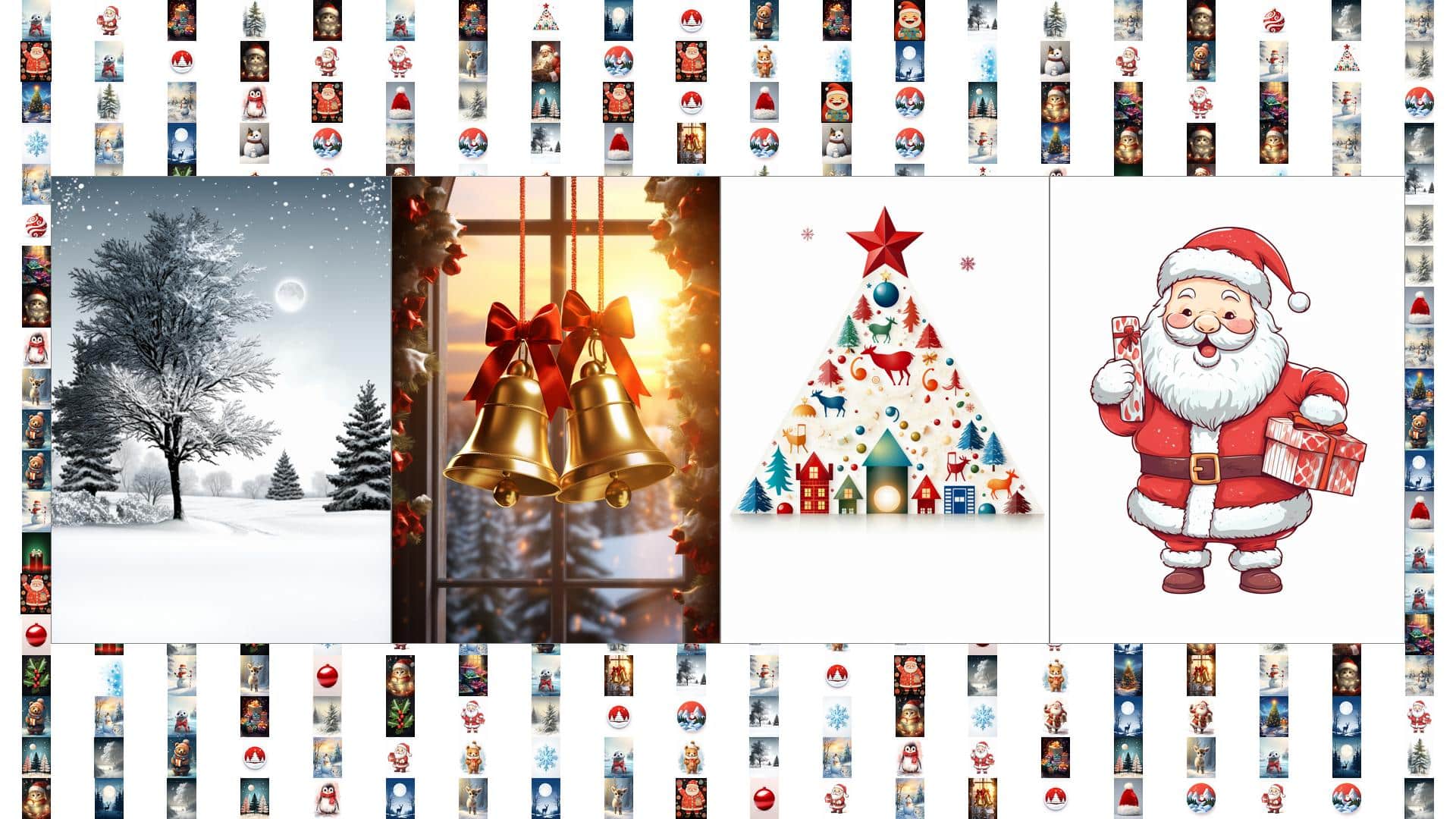 Free Printable 5″x7″ Christmas Greeting Cards