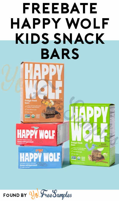 FREEBATE Happy Wolf Kids Snack Bars (Venmo or PayPal Required)