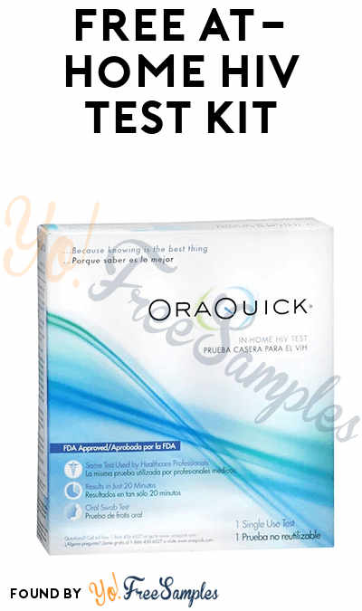 FREE OraQuick In-Home HIV Test Kit