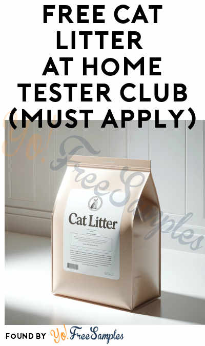 FREE Cat Litter At Home Tester Club (Must Apply)