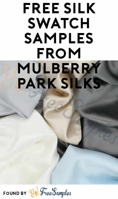 FREE Silk Swatch Samples from Mulberry Park Silks