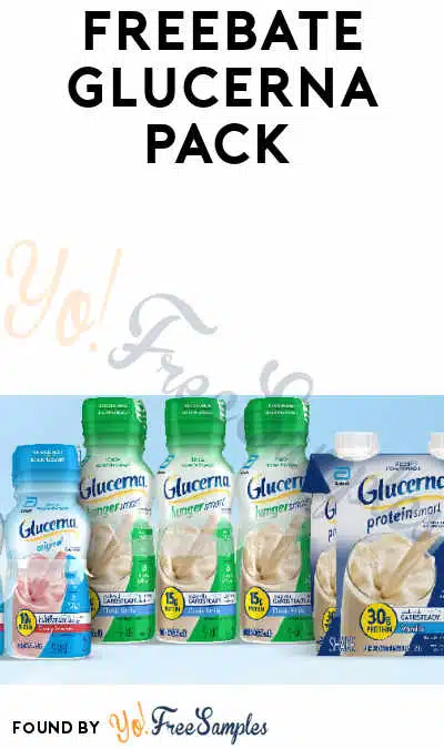 FREEBATE Glucerna 4 or 6-Pack at Any Store (Rebate Required)