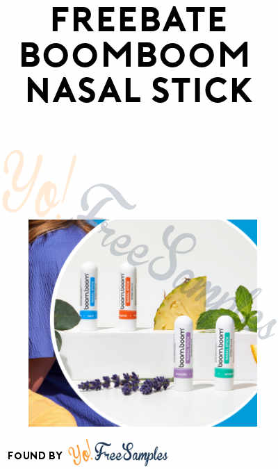 FREEBATE BoomBoom Nasal Stick from TikTok Shop (Aisle Rebate Required)