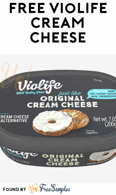 FREE Violife Cream Cheese Full-Size Coupon