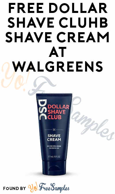 FREE Dollar Shave Club Shave Cream at Walgreens (Digital Coupon Required)