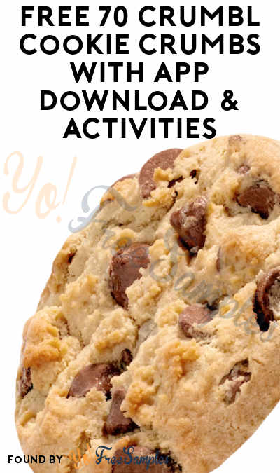FREE 70 Crumbl Cookie Crumbs with App Download & Activities