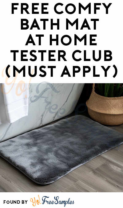 FREE Comfy Bath Mat At Home Tester Club (Must Apply)