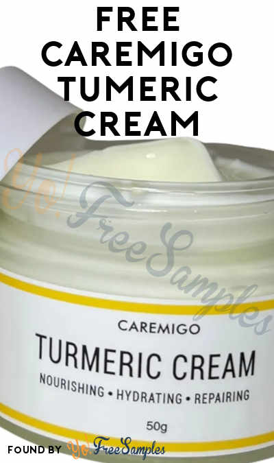 FREE Caremigo Turmeric Cream (Survey Required)