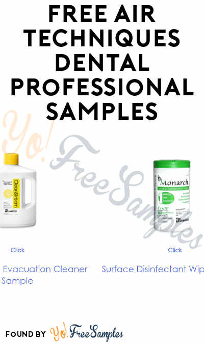 FREE Air Techniques Dental Professional Samples (Dentist Only)
