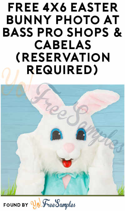 FREE 4×6 Easter Bunny Photo at Bass Pro Shops & Cabelas (Reservation Required)