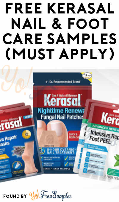 FREE Kerasal Nail & Foot Care Samples (Must Apply)