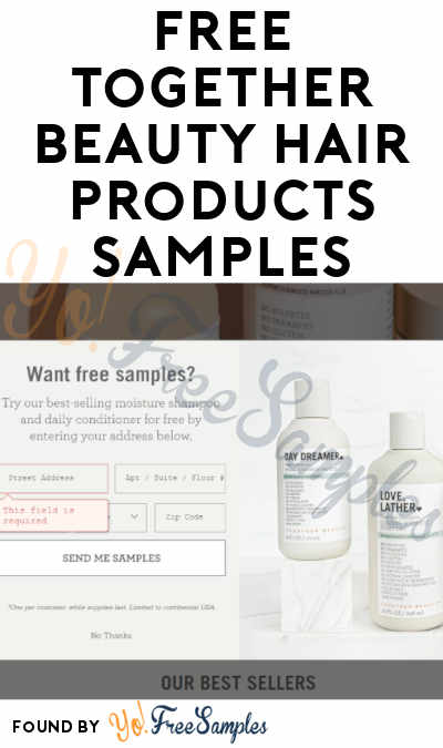 FREE Together Beauty Hair Product Samples