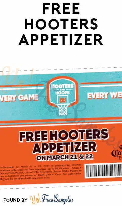 FREE Hooters Appetizer on March 21st-22nd From Hooters Bracket Challenge