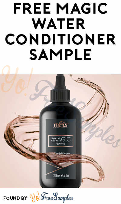 FREE Magic Water Instant Hair Conditioner Sample