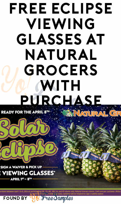 FREE Eclipse Viewing Glasses at Natural Grocers with Purchase