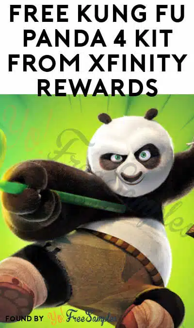 FREE Kung Fu Panda 4 Kit From Xfinity Rewards