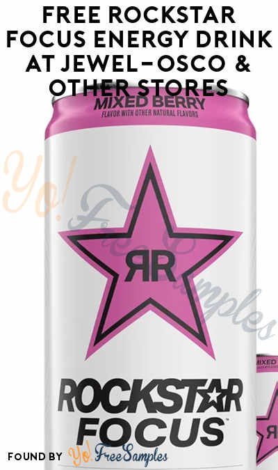 FREE Rockstar Focus Energy Drink at Jewel-Osco (Coupon Required)