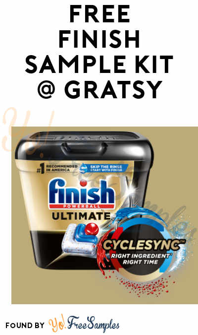 FREE Finish Dishwasher Sample Kit from Gratsy (Limited Supply)