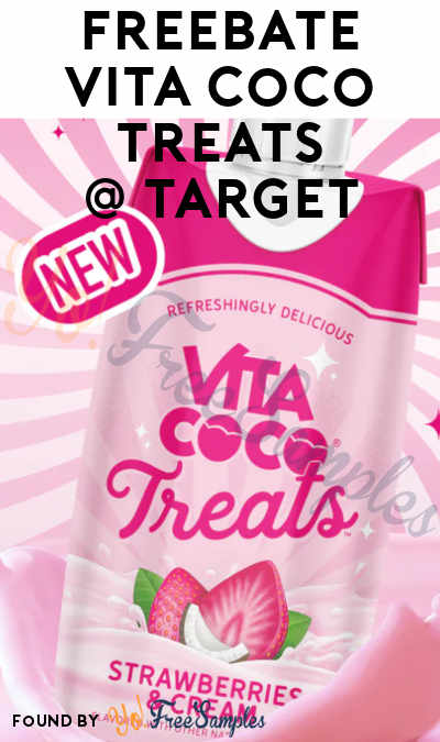 FREEBATE Vita Coco Treats at Target (Aisle Rebate)