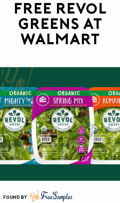 FREEBATE Revol Greens Salad Blend at Walmart (Arizona Only)