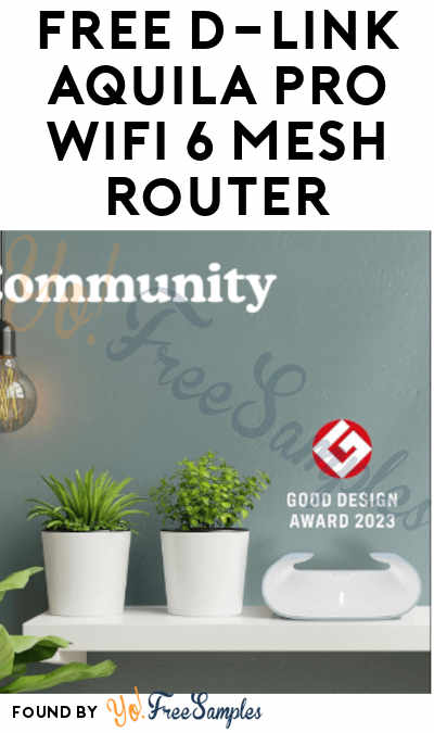 FREE D-Link WiFi 6 Router Trial (Must Apply)
