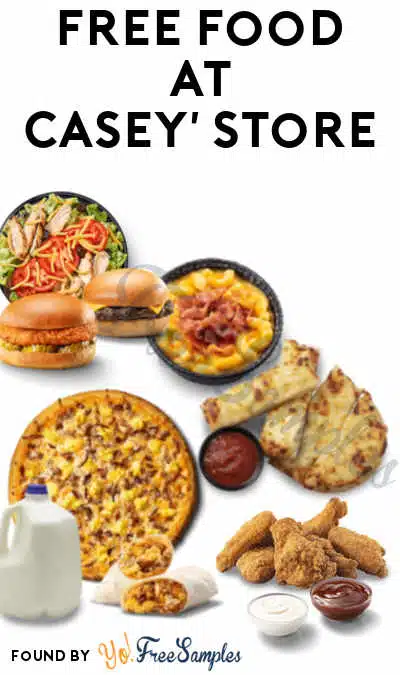 Posisble FREE Food at Casey’s General Store With Scratch, Match & Win Game