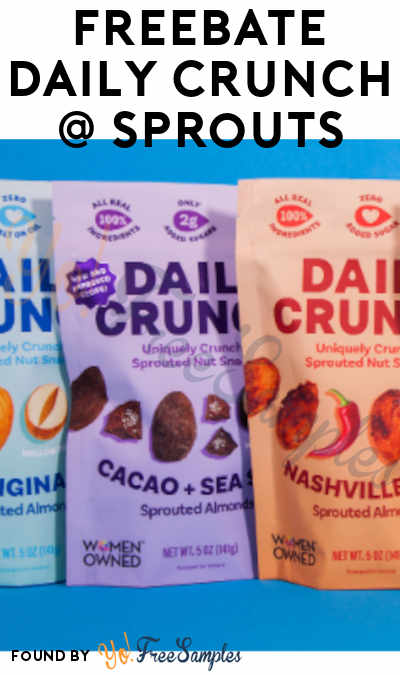FREEBATE Daily Crunch Bag at Sprouts (WeStock Rebate Required)