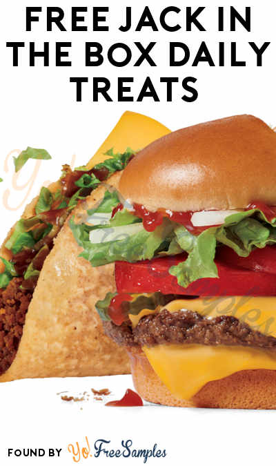 FREE Jack In the Box Daily Treats with $1 Purchase (5/13-5/19)