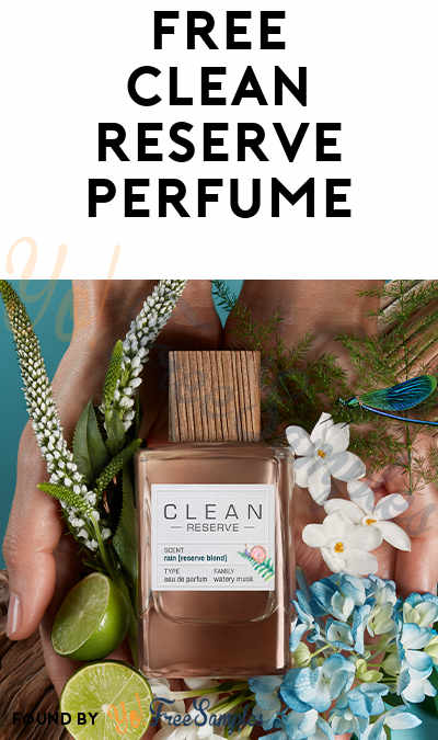 FREE CLEAN RESERVE Rain Perfume Sample At Butterly (Must Apply)