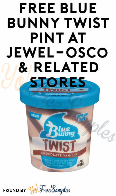 FREE Blue Bunny Twist Pint at Albertsons, Jewel-Osco & Related Stores (Coupon Required)