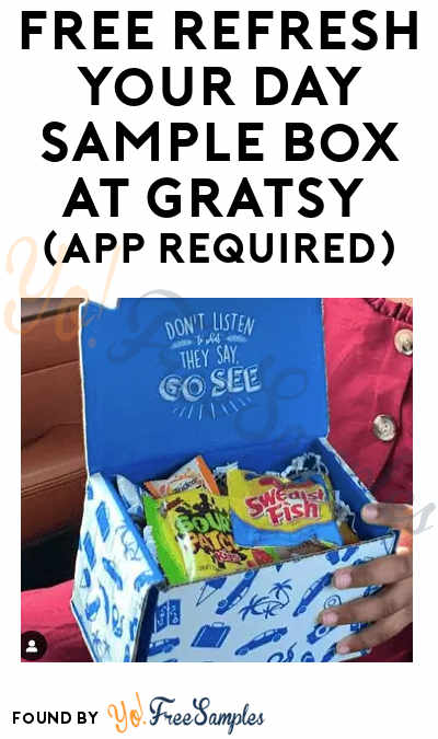 FREE Refresh Your Day Sample Box at Gratsy (App Required)