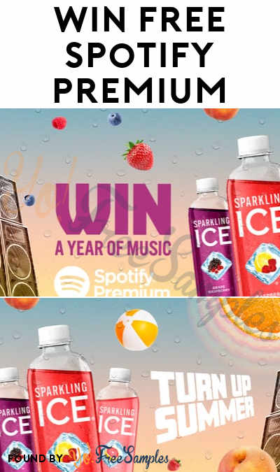 Win FREE Year of Spotify in Sparkling Ice Sweepstakes