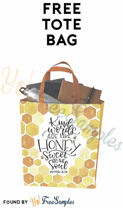 FREE Honeybee Tote Bag With Free Shipping