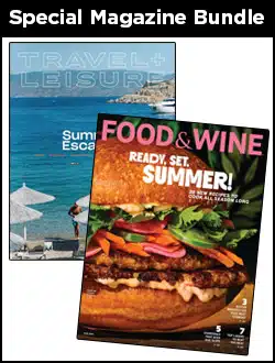 Food & Wine and Travel + Leisure